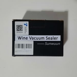 New wine vacuum sealers